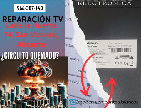 Reparación Experta de Monitor Táctil Clevertouch 65 V Series Sator Electrónica
