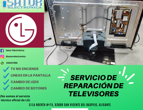 Reparación Sator TV LG