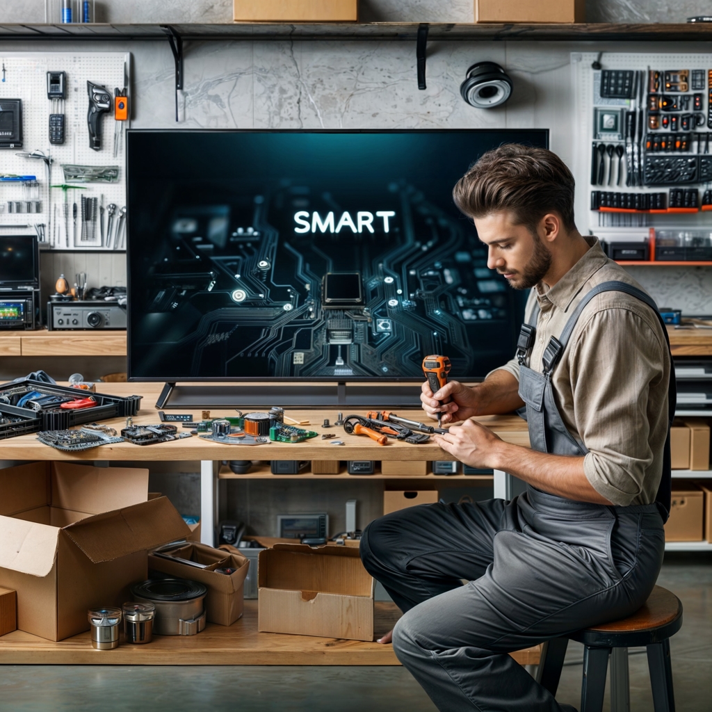 Reparación de televisores Smart Tech en Sator