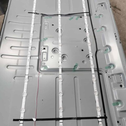 Reparar televisor Hisense 55A7100F con fallo de LED | Sator Electrónica