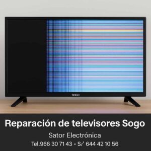 Reparación de televisores Sogo